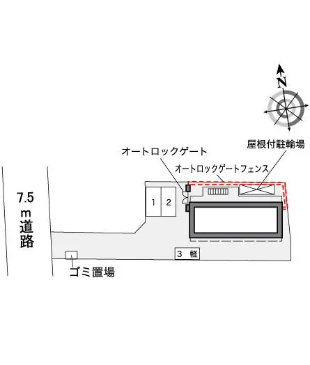 ★手数料０円★横浜市泉区上飯田町 月極駐車場